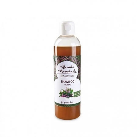 BEAUTE MARRAKECH Szampon ZIOŁOWY do włosów przetłuszczających się Tymianek Rozmaryn Szałwia 250ml